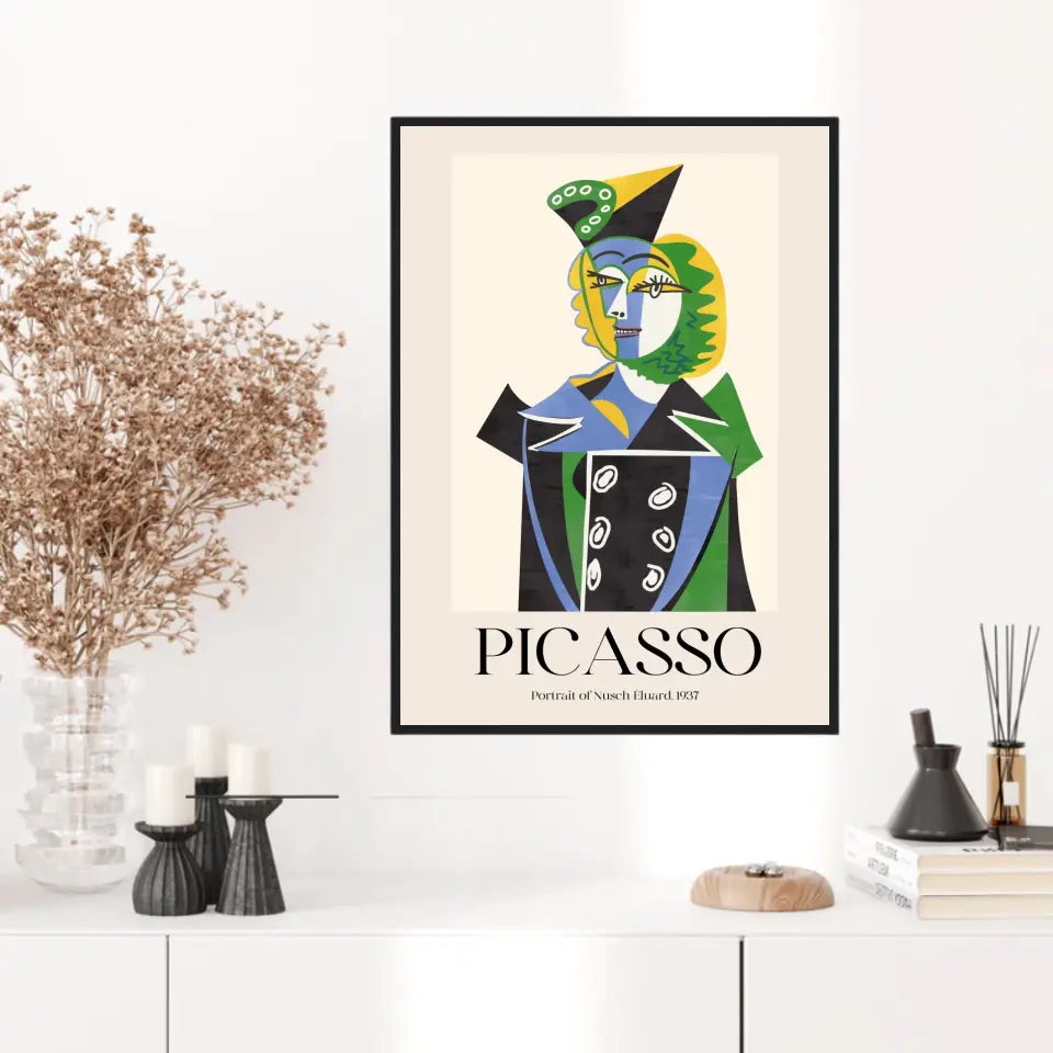 Picasso Portrait Of Nusch Eluard 1937