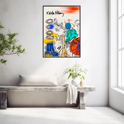 Affiche et Tableau Pop Art de Keith Haring Apocalypse 5