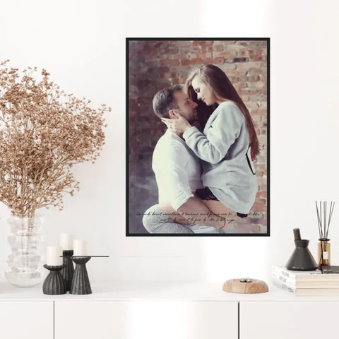 Tableau Personnalisé Photo Couple