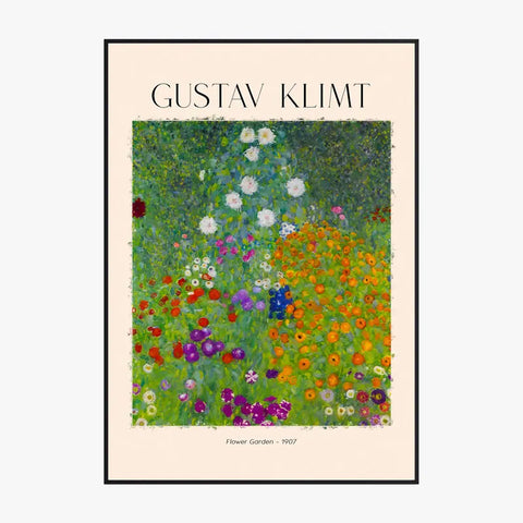 GUSTAV KLIMT Flower Garden 1907