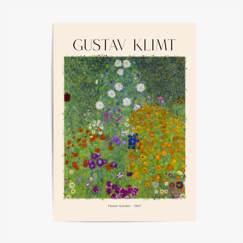 GUSTAV KLIMT Flower Garden 1907