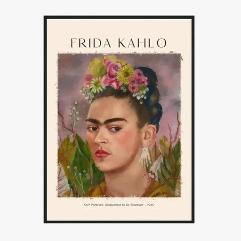 FRIDA KAHLO Self Portrait Dedicated To Dr Eloesser 1940