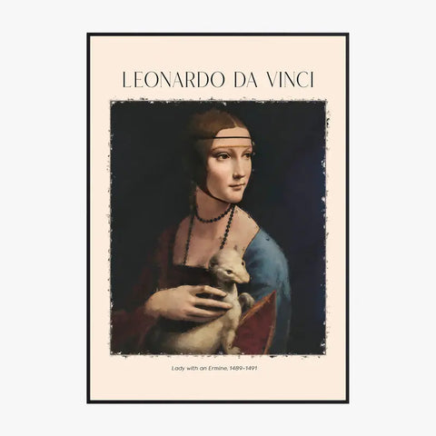 Leonardo Da Vinci Lady With An Ermine