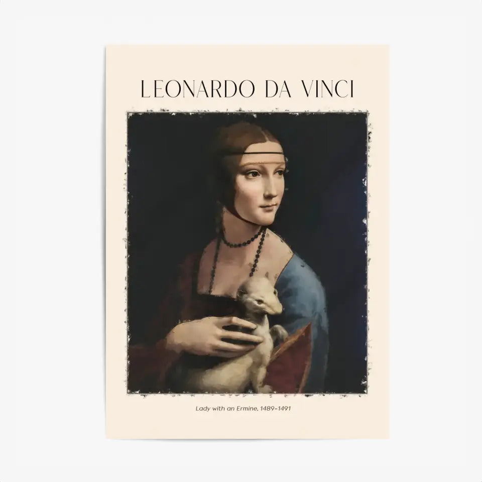 Leonardo Da Vinci Lady With An Ermine