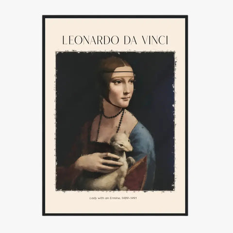 Leonardo Da Vinci Lady With An Ermine