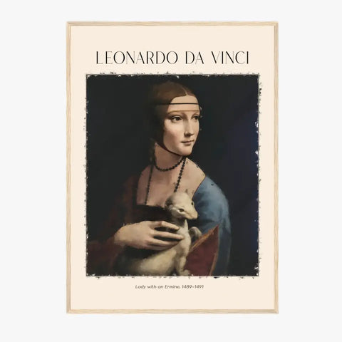 Leonardo Da Vinci Lady With An Ermine