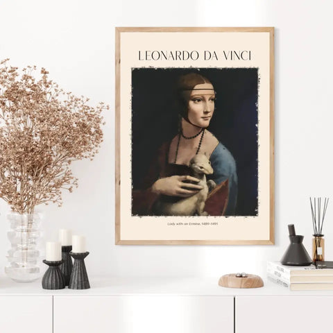 Leonardo Da Vinci Lady With An Ermine