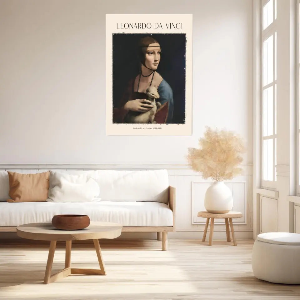 Leonardo Da Vinci Lady With An Ermine