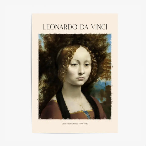 Leonardo Da Vinci Ginevra De Benci