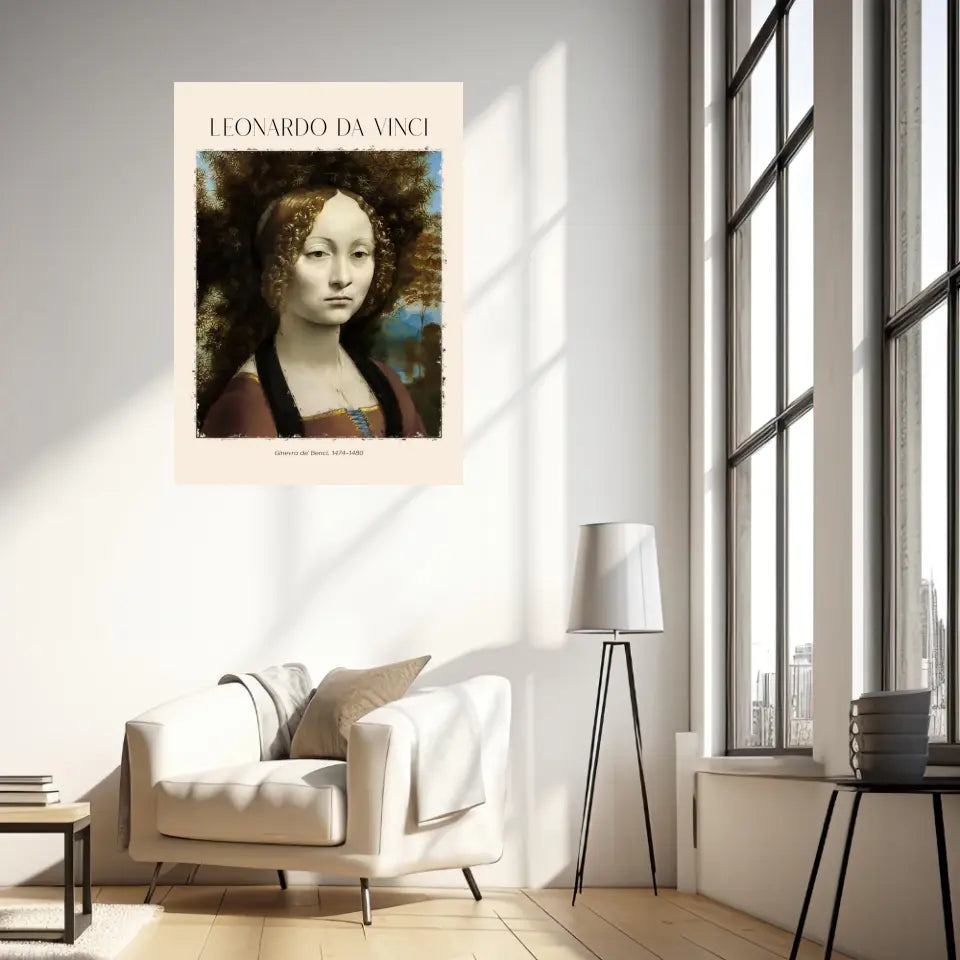 Leonardo Da Vinci Ginevra De Benci