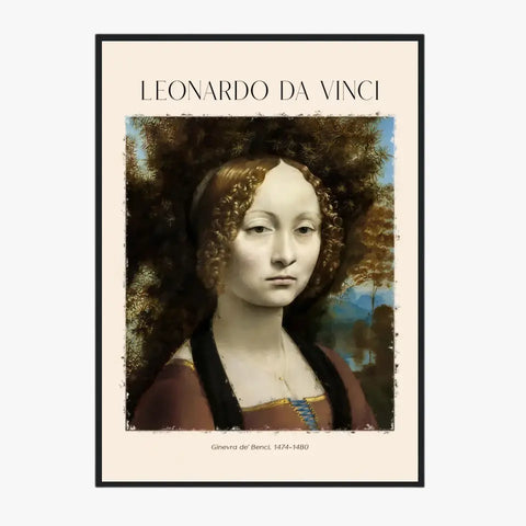 Leonardo Da Vinci Ginevra De Benci