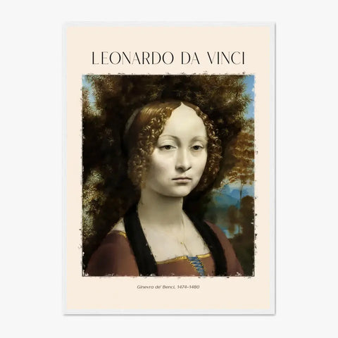 Leonardo Da Vinci Ginevra De Benci