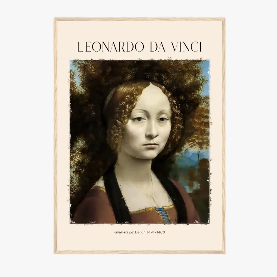 Leonardo Da Vinci Ginevra De Benci