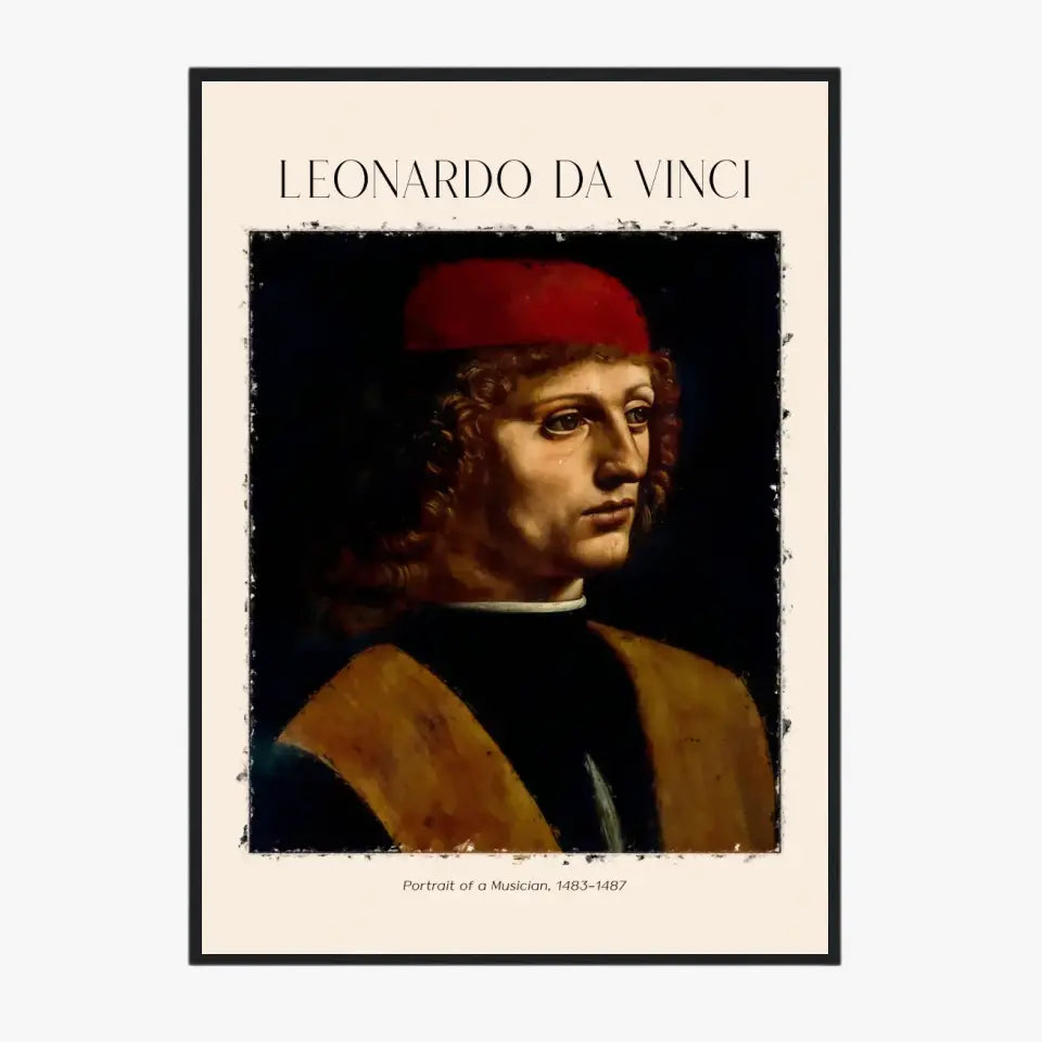 Leonardo Da Vinci Portrait Of A Musician