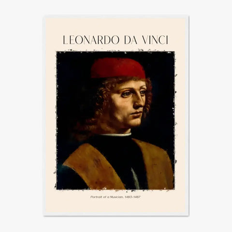 Leonardo Da Vinci Portrait Of A Musician