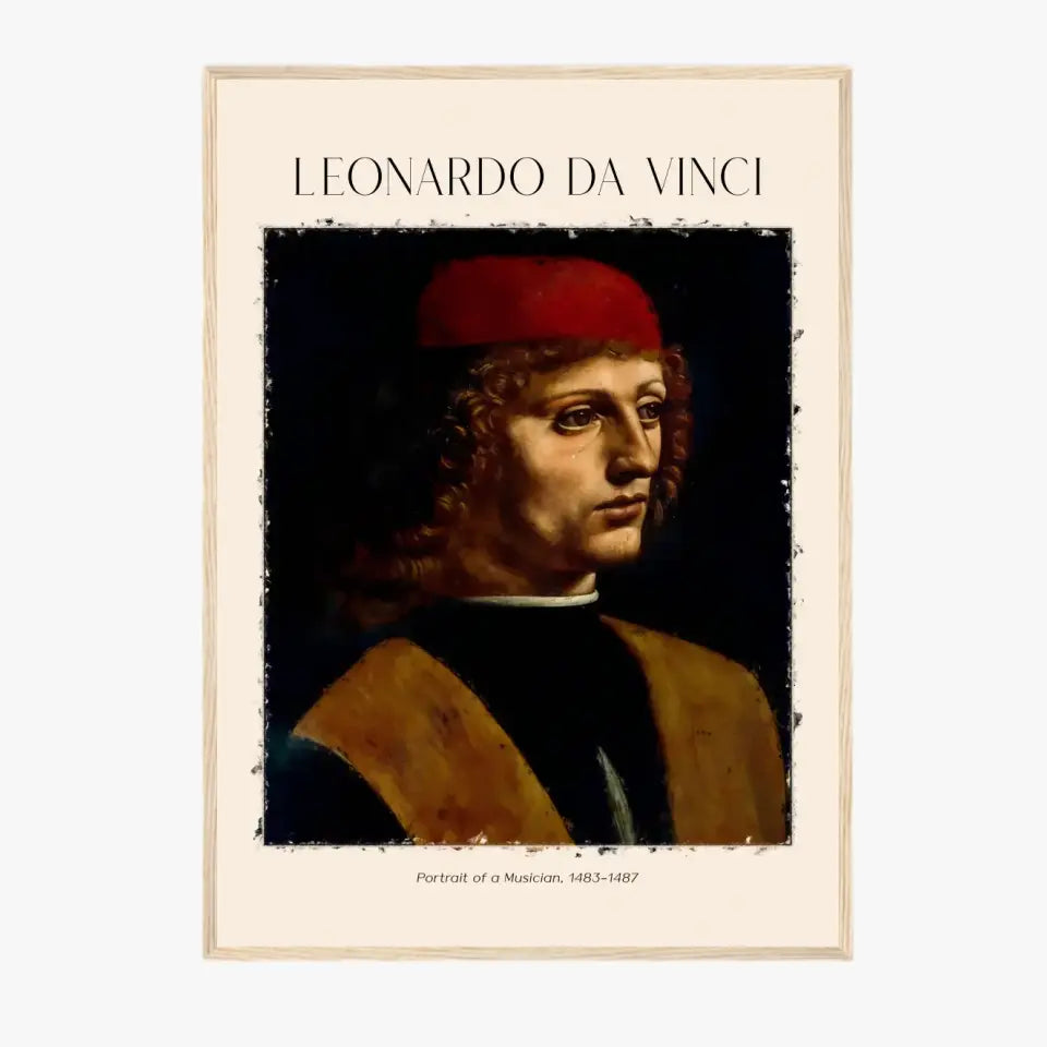 Leonardo Da Vinci Portrait Of A Musician