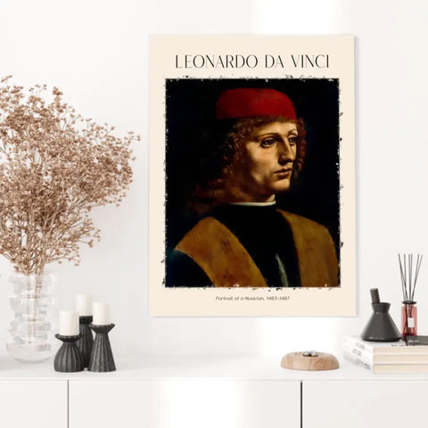 Leonardo Da Vinci Portrait Of A Musician