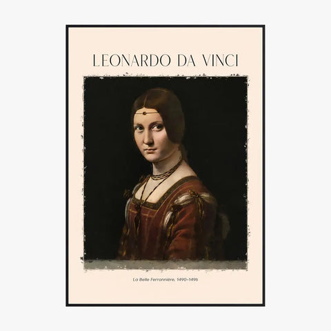 Leonardo Da Vinci La Belle Ferronnière