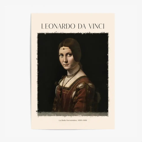 Leonardo Da Vinci La Belle Ferronnière