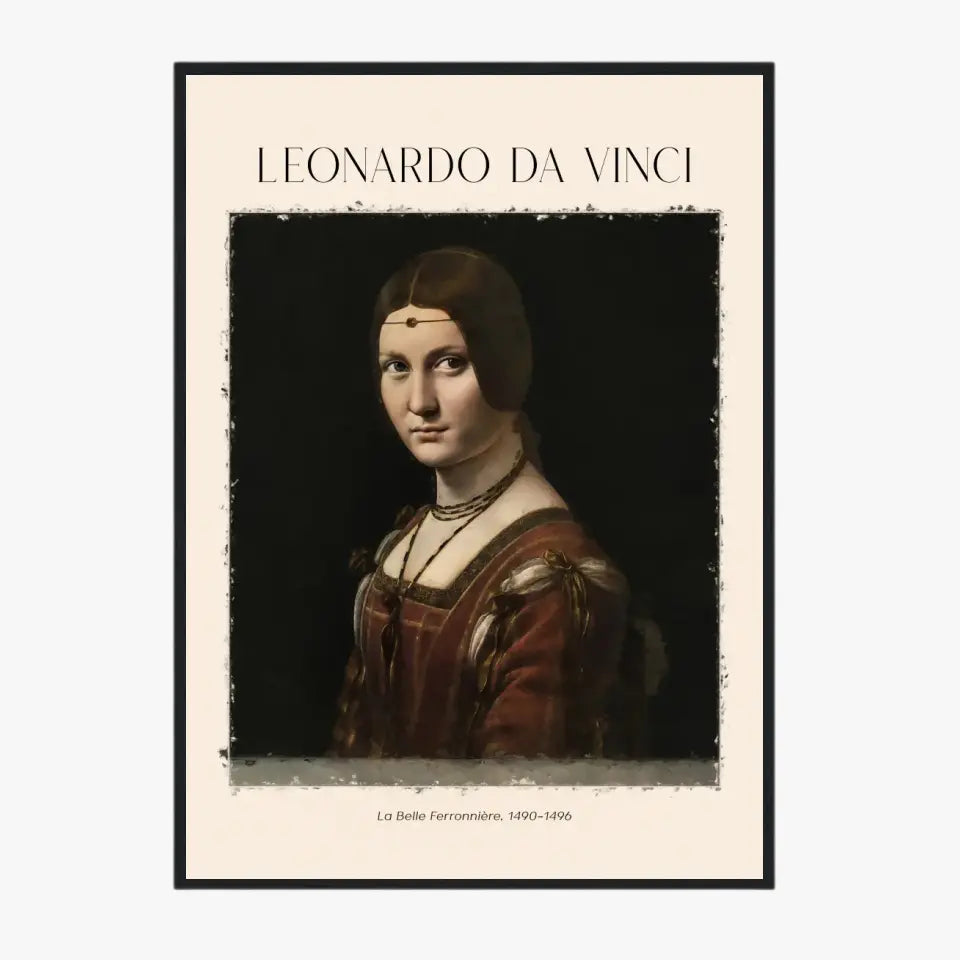 Leonardo Da Vinci La Belle Ferronnière