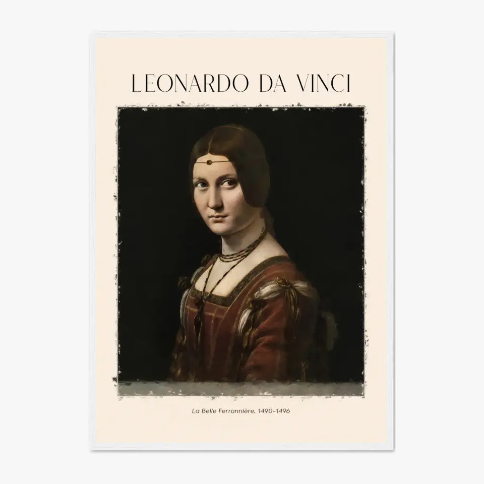 Leonardo Da Vinci La Belle Ferronnière