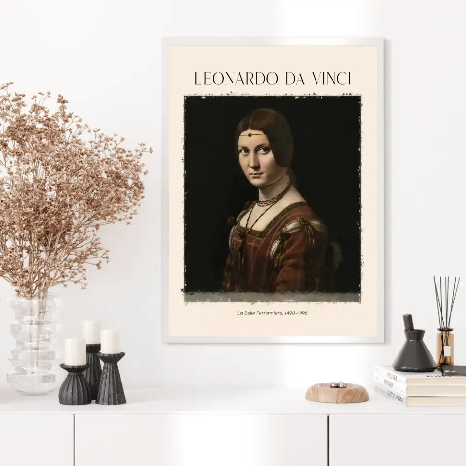 Leonardo Da Vinci La Belle Ferronnière