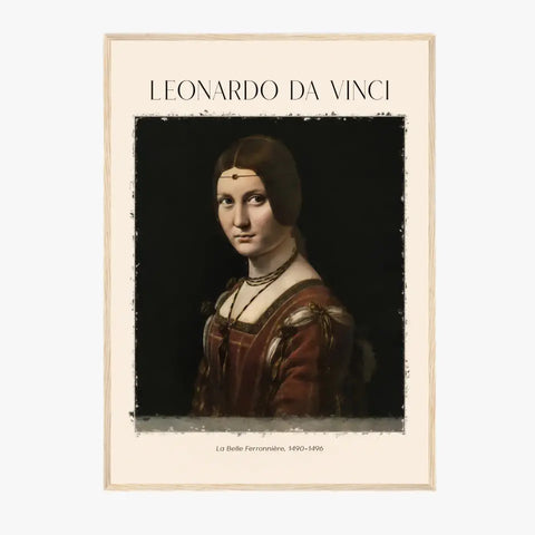 Leonardo Da Vinci La Belle Ferronnière