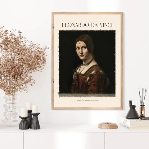 Leonardo Da Vinci La Belle Ferronnière