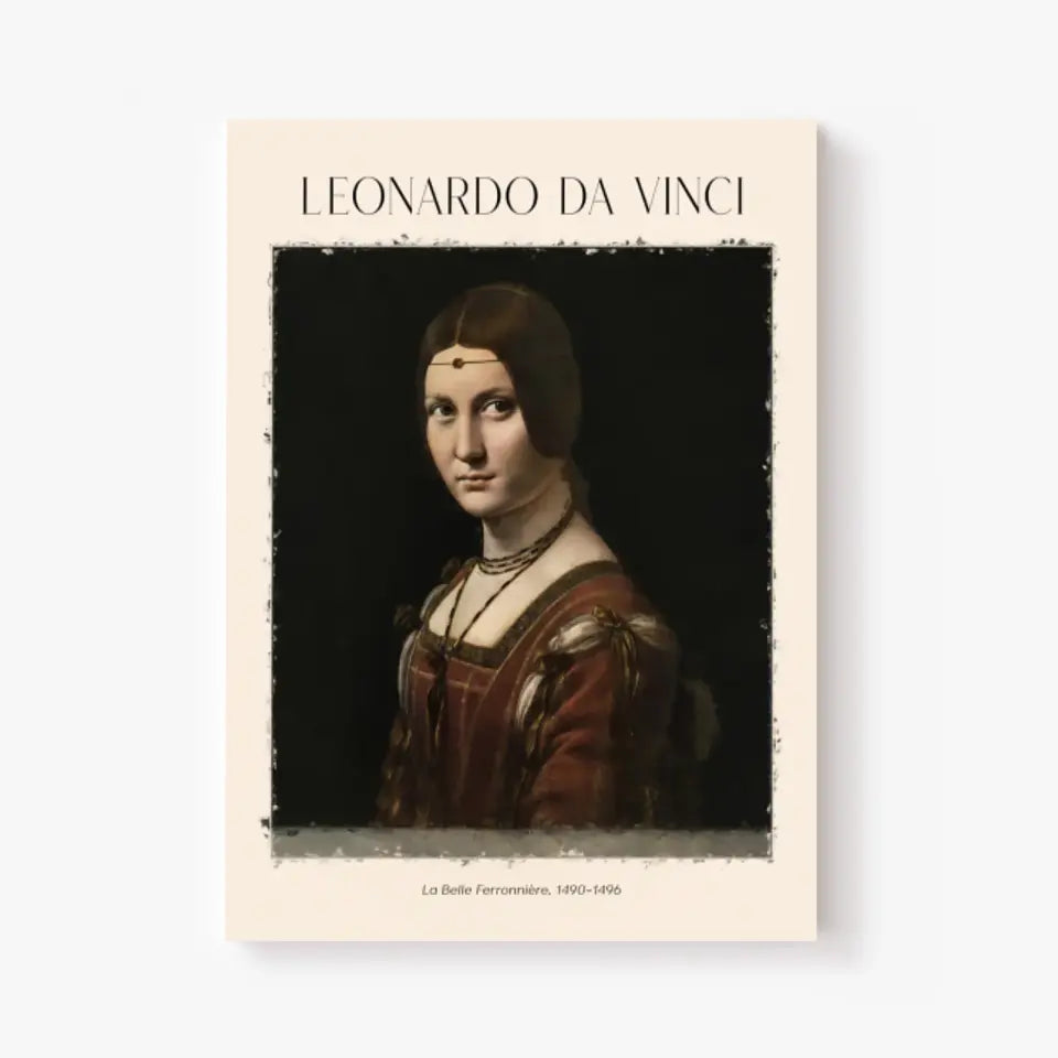 Leonardo Da Vinci La Belle Ferronnière