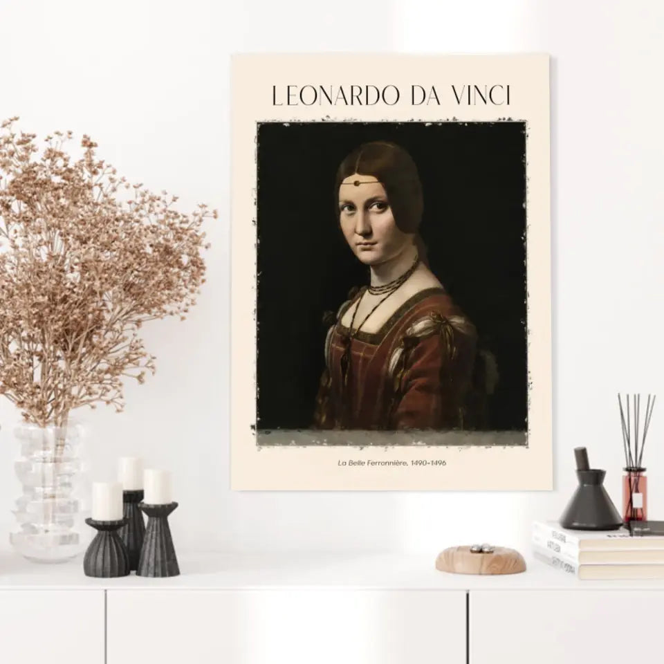 Leonardo Da Vinci La Belle Ferronnière