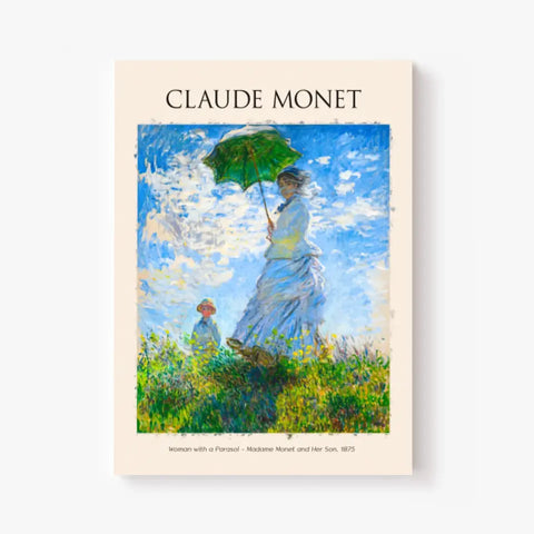Claude Monet Woman With A Parasol