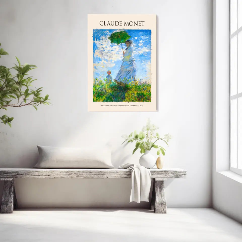Claude Monet Woman With A Parasol