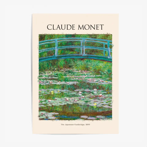 Claude Monet The Japanese Footbridge