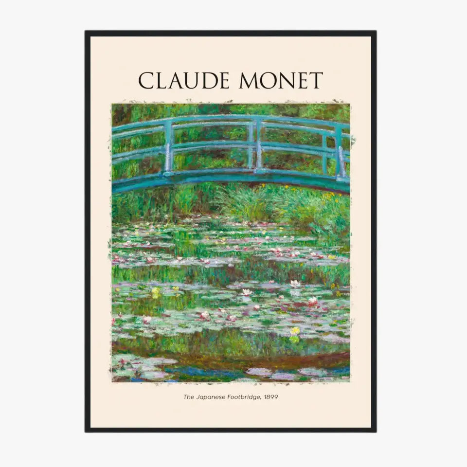 Claude Monet The Japanese Footbridge