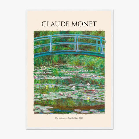 Claude Monet The Japanese Footbridge