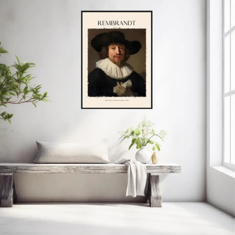 Rembrandt Man With A Shett Of Music