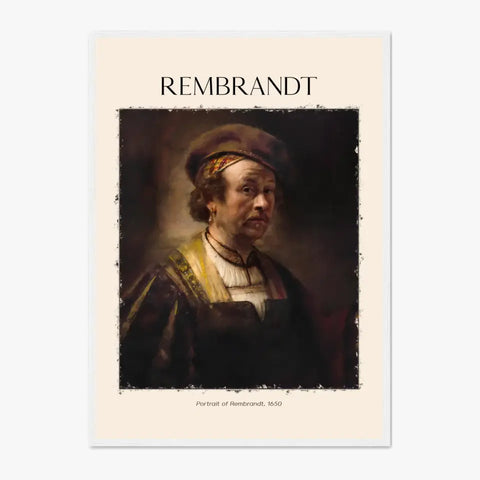 Rembrandt Autoportrait