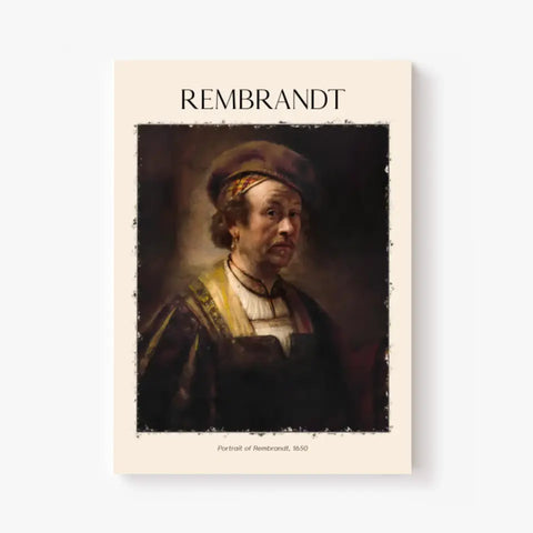 Rembrandt Autoportrait