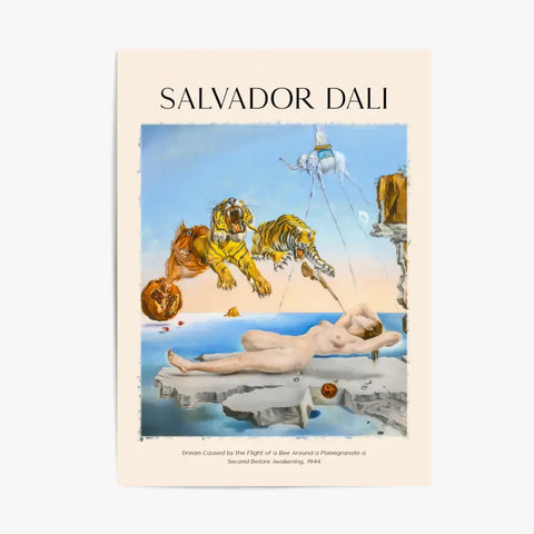 Salvador Dali Dream Cause By The Fly