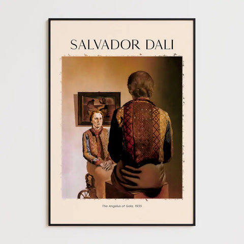 Salvador Dali The Angelus Of Gala