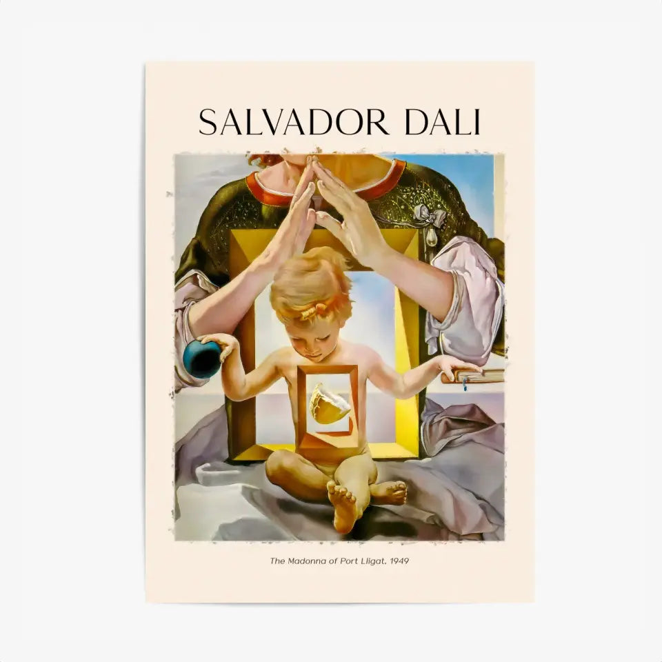 Salvador Dali The Madonna Of Port Lligat