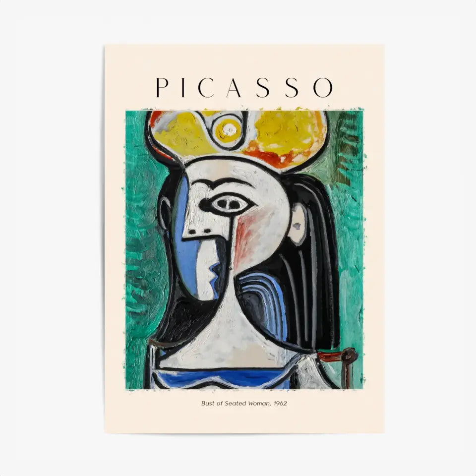 Picasso Bust Of Seated Woman