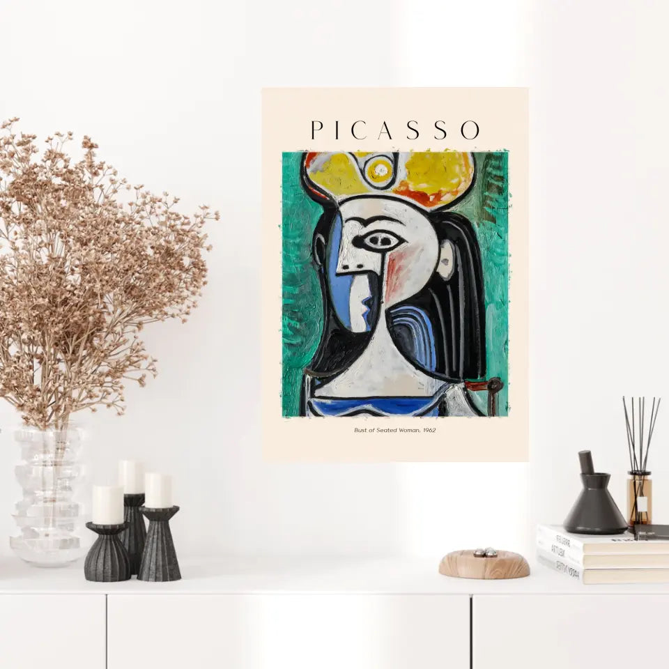 Picasso Bust Of Seated Woman