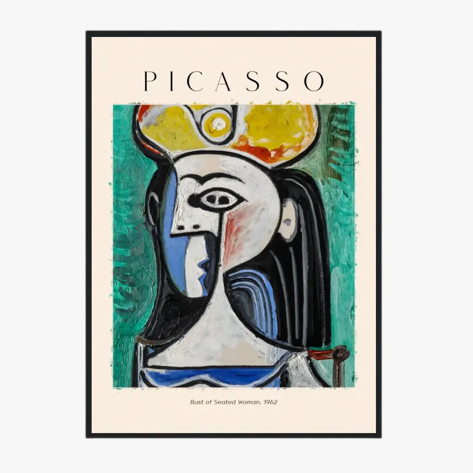 Picasso Bust Of Seated Woman