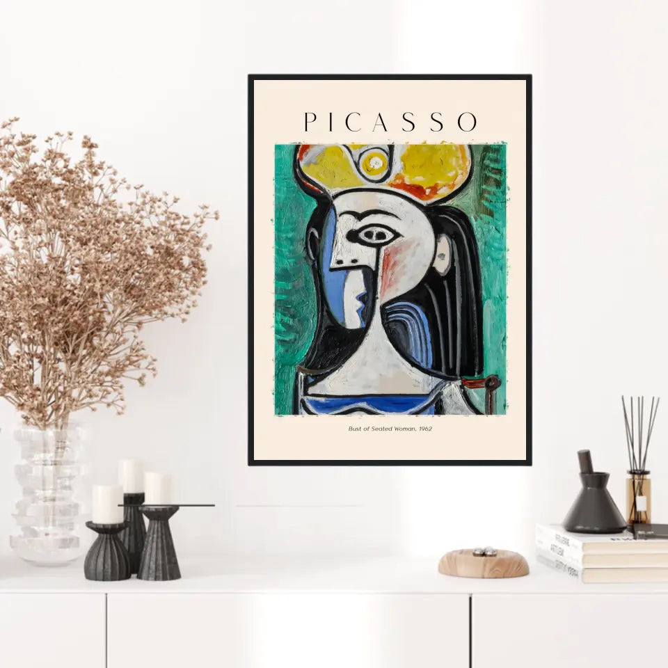 Picasso Bust Of Seated Woman