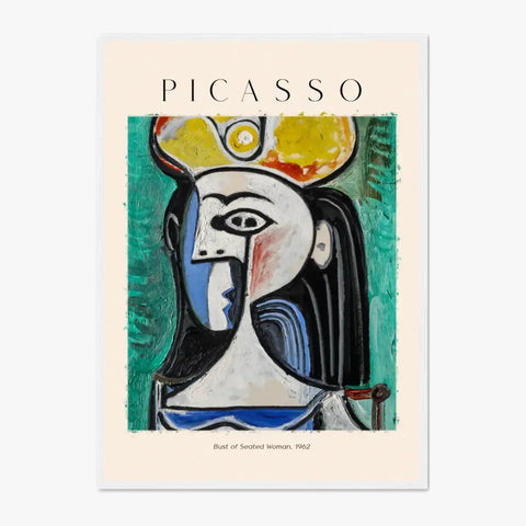 Picasso Bust Of Seated Woman