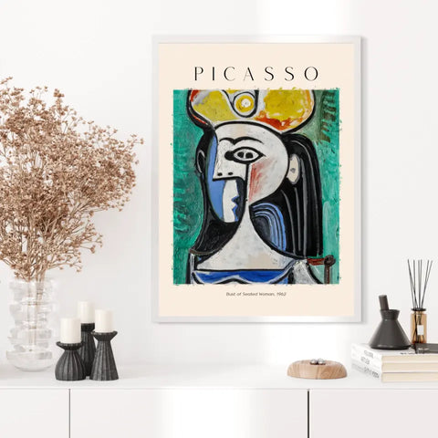 Picasso Bust Of Seated Woman