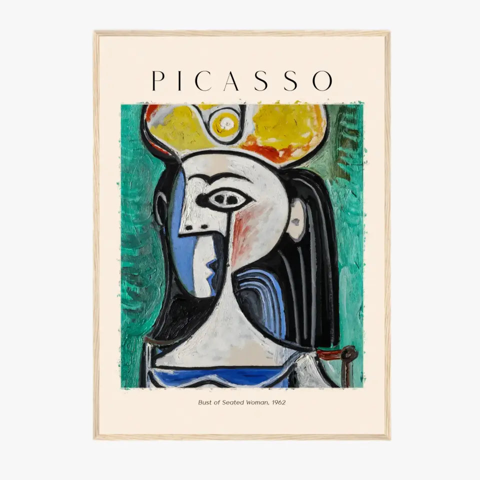 Picasso Bust Of Seated Woman