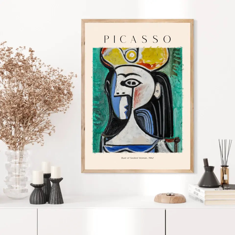 Picasso Bust Of Seated Woman