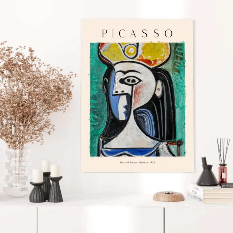 Picasso Bust Of Seated Woman